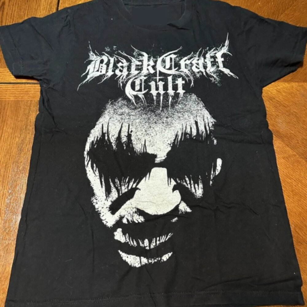 BlackCraft Style Dark Gothic Tee – Occult Horror Graphic T-Shirt